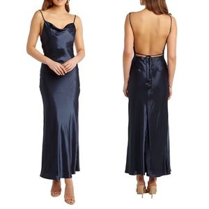 Bardot Estelle Drape Slip Dress